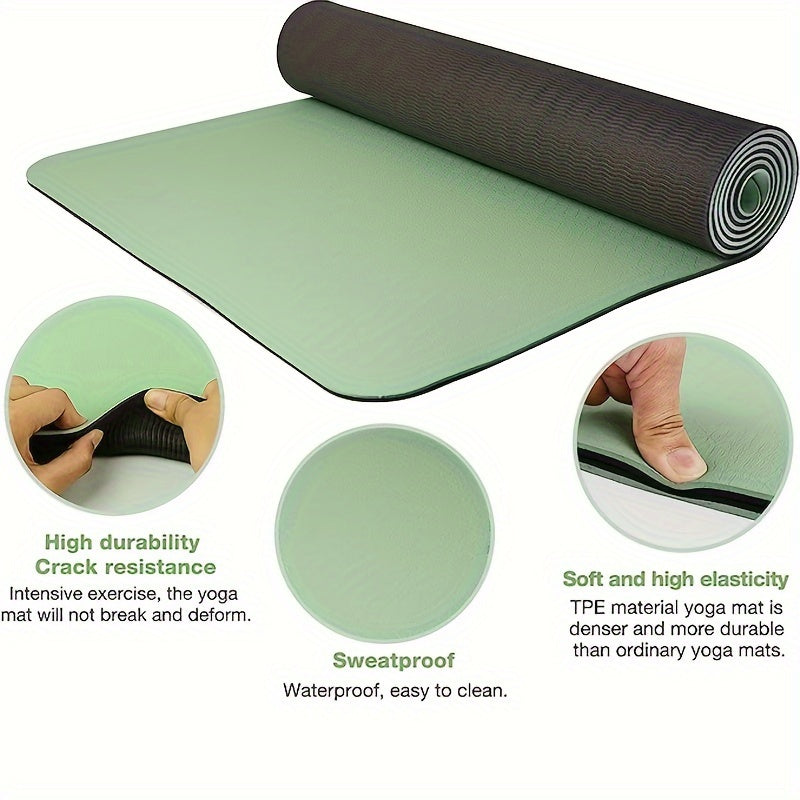 Yoga Mat with Non-Slip Textured Surface
