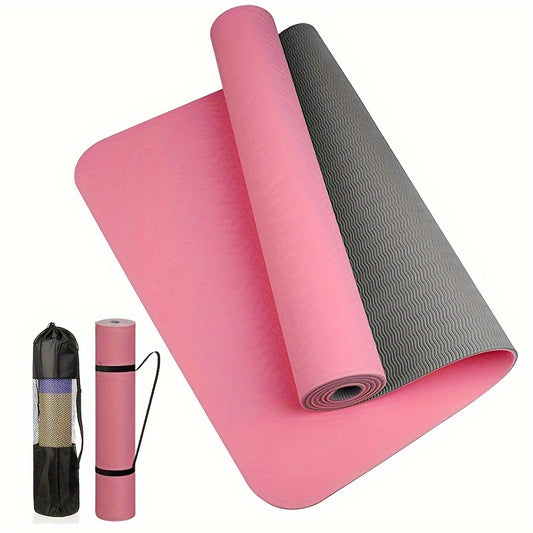 Yoga Mat with Non-Slip Textured Surface