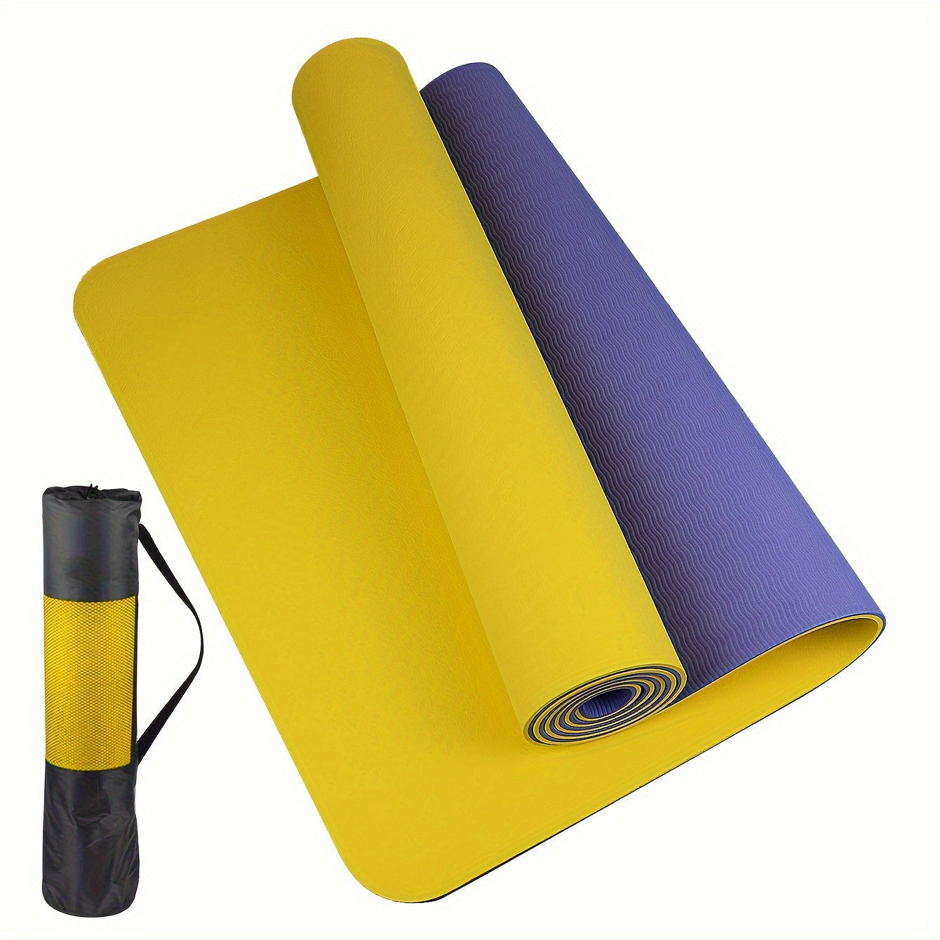 Yoga Mat with Non-Slip Textured Surface