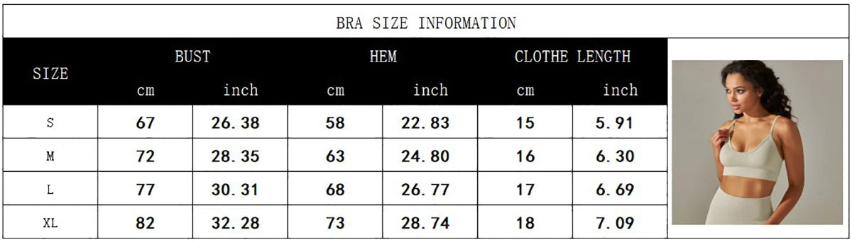 Seamless Yoga Set – Camisole Bra & High Waist Hip-Lift Leggings