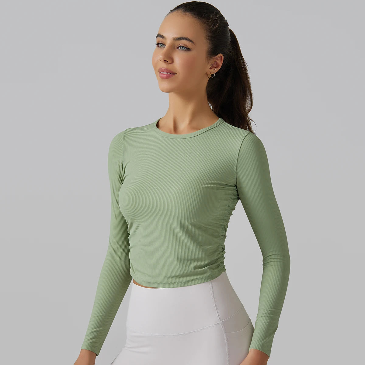 Women’s Long Sleeve Yoga Shirt