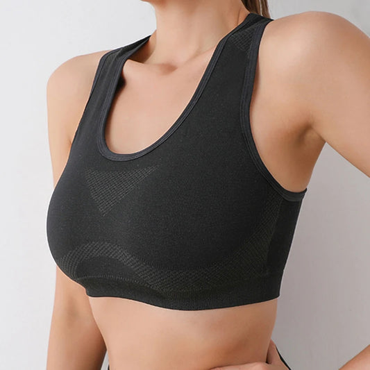 Seamless High-Support Sports Bra