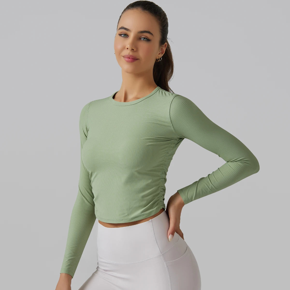 Women’s Long Sleeve Yoga Shirt