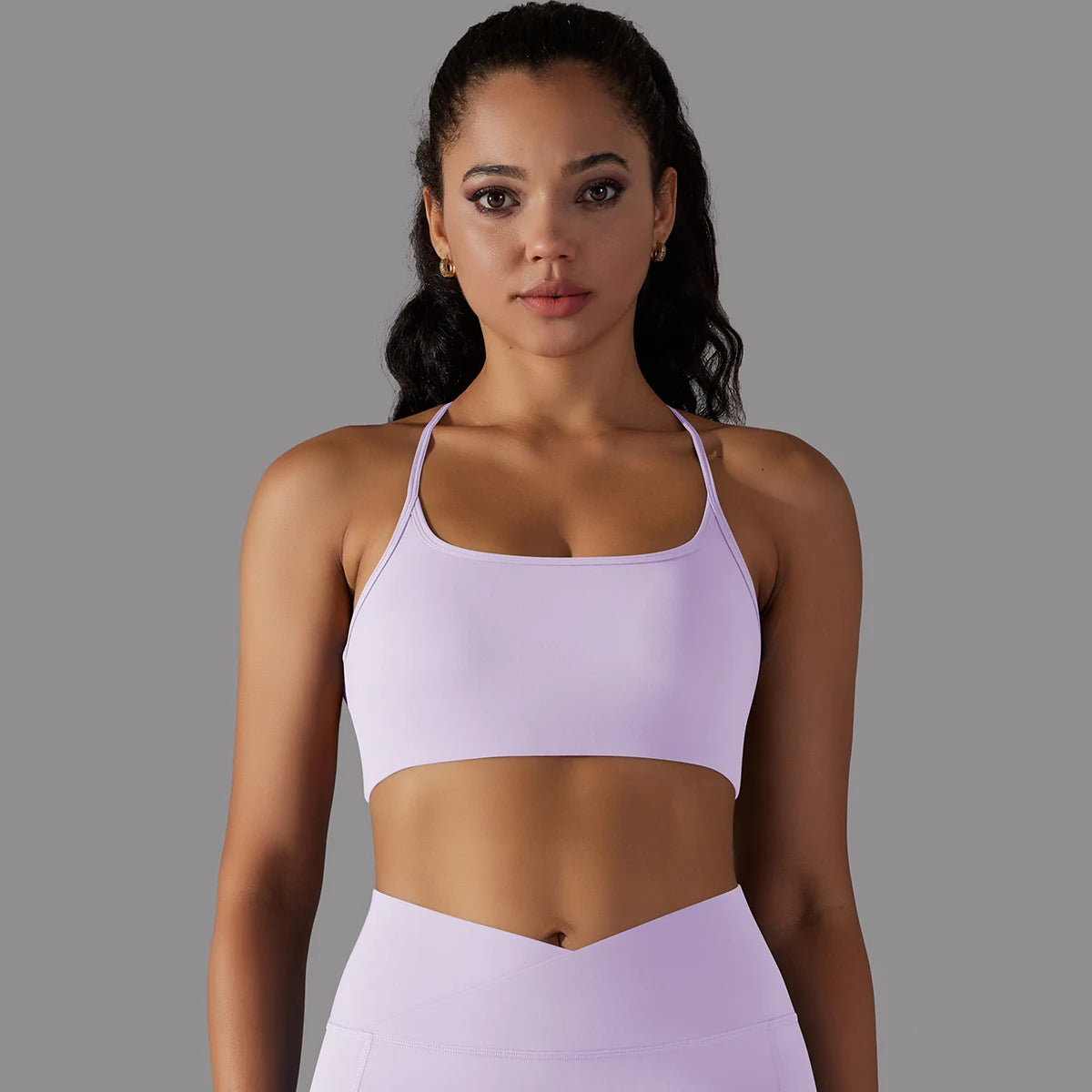 Sexy Cross-Back Sports Bra