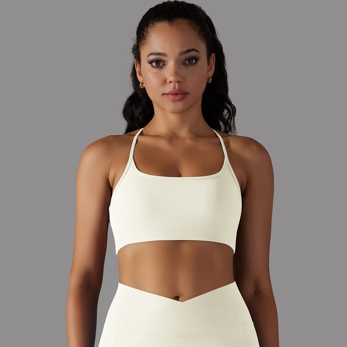 Sexy Cross-Back Sports Bra