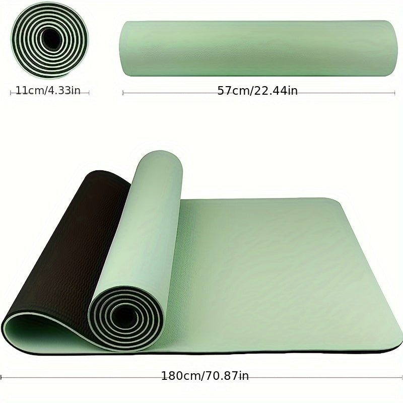 Yoga Mat with Non-Slip Textured Surface